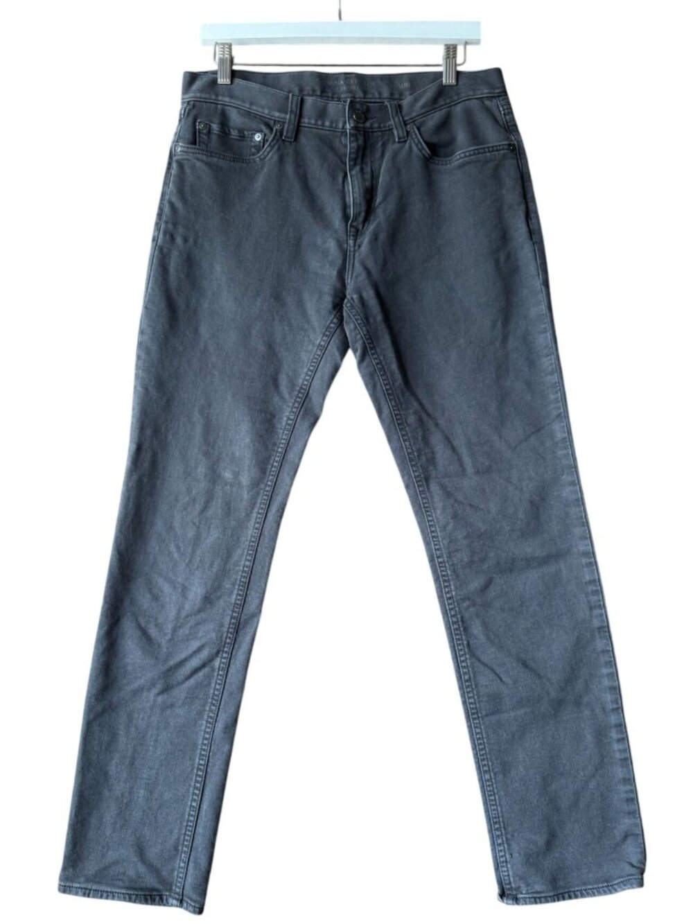Banana Republic Traveler Slim Fit Mens Pants Dark Grey Size 32x32 Comfortable